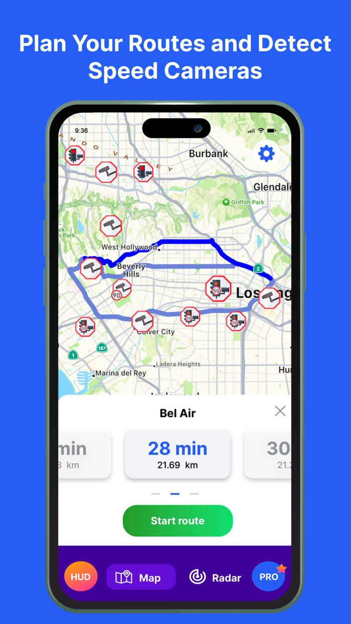 Speed Camera Detector