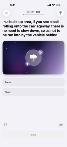 Patente B Quiz & Theory 2026 iPhone screenshot