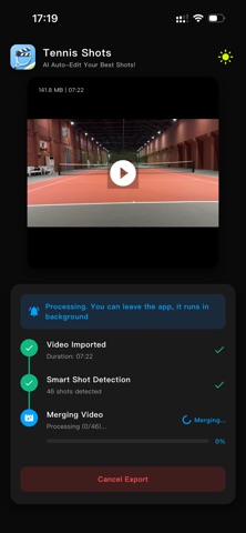 Tennis Shots iPhone screenshot