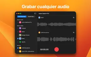audio capture pro iphone capturas de pantalla 1