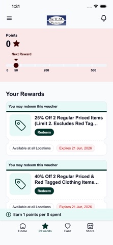 GTM Rewards Screenshot 2 of 3