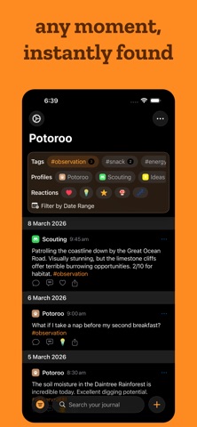 Potoroo - Private Journal screenshot