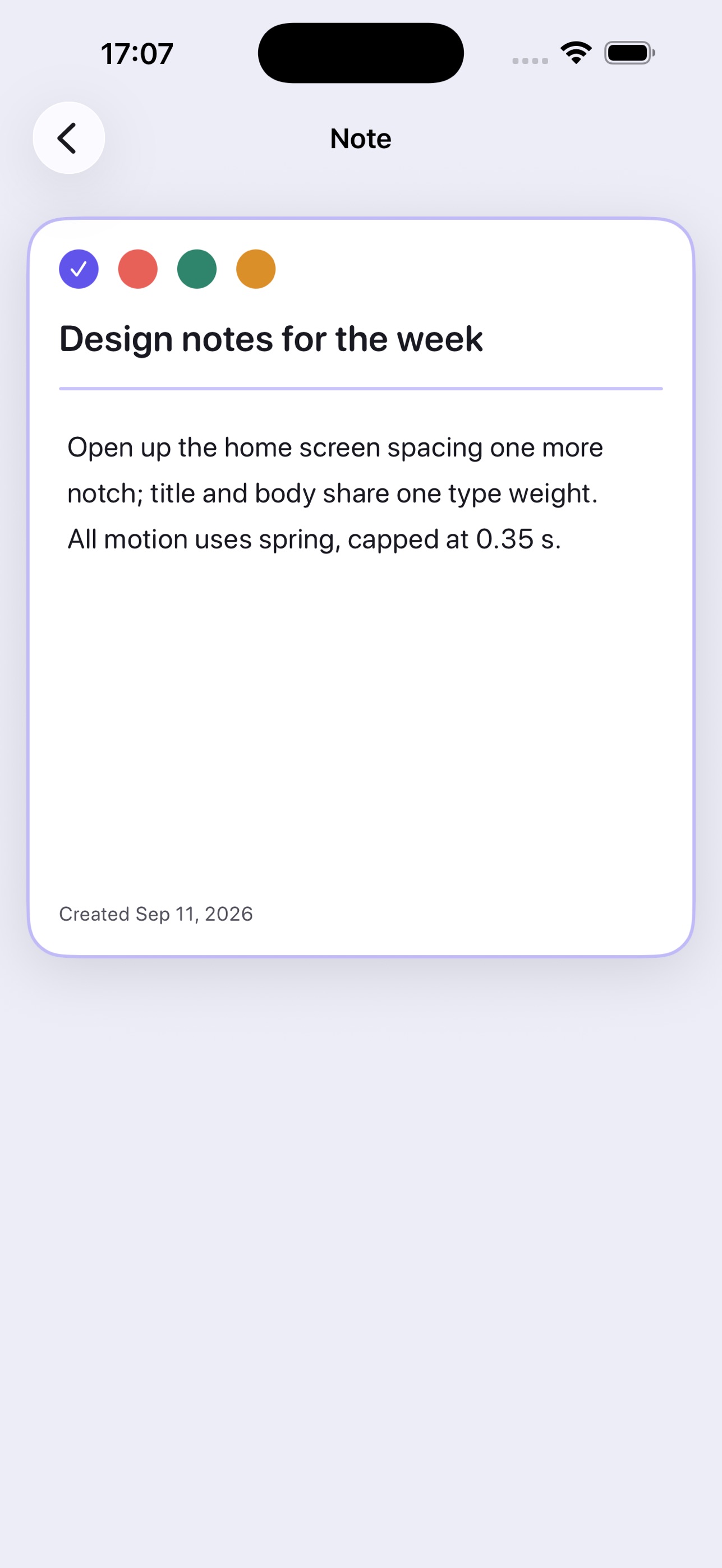 Screenshot 2 of CoreNote Notes