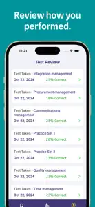 PMP Exam practice - 2024 screenshot #2 for iPhone