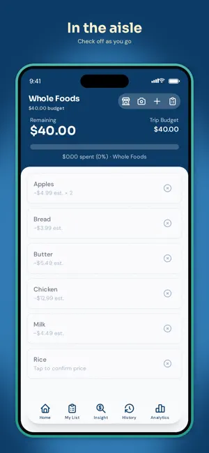AisleAMP: Grocery Budget screenshot 4