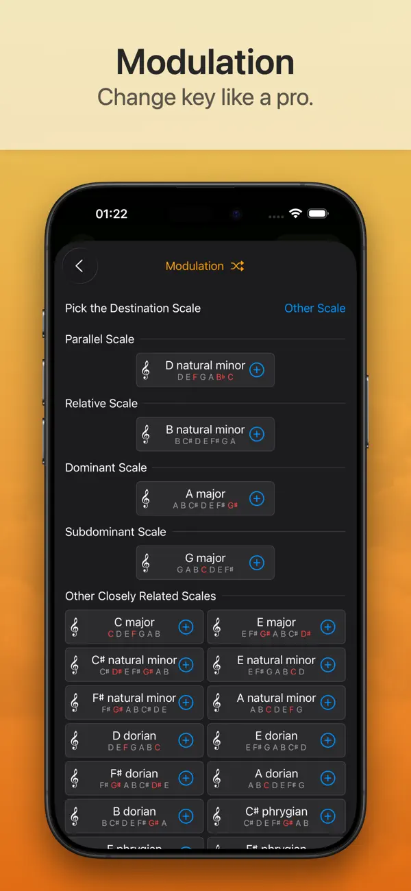 #4. Suggester 2 : Chords & Scales (iOS) By: Mathieu Routhier