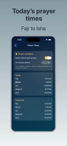 App screenshot