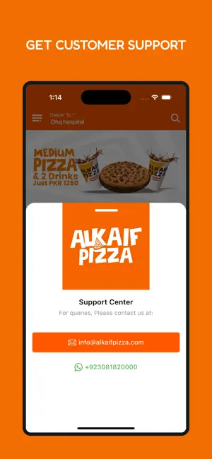 Al Kaif Pizza screenshot 3