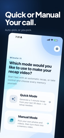 Minute It - Recap Video Maker Screenshot 7 of 7