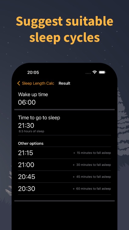 Sleep Cycle Calculator: Sounds screenshot-4