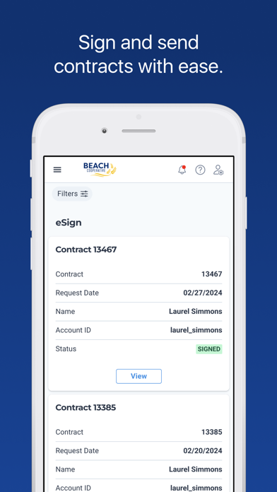 Beach Cooperative iPhone screenshot 5 - Business app