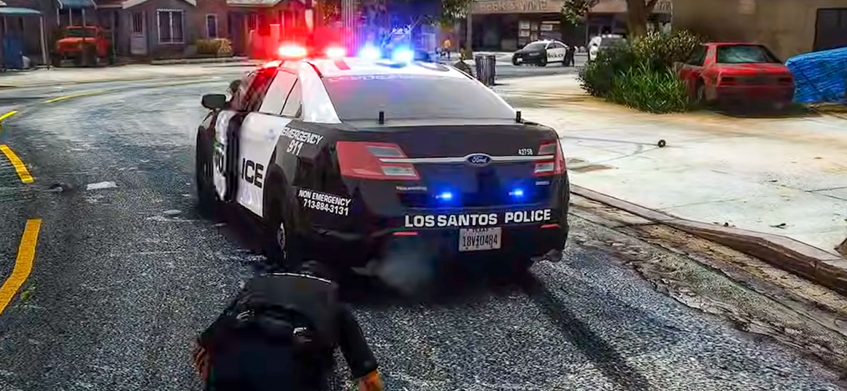US Police Car Chase Driving 3D screenshot 3