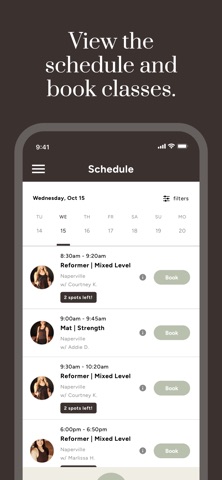 Shyft Pilates 2.0 iPhone screenshot