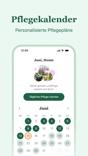 Screenshot von PlantAID: Erkennen & Pflegen auf dem iPhone 5