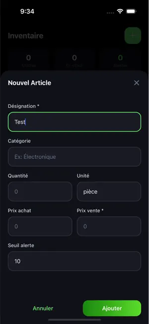 TinyGest : Gestion & Factures screenshot 4
