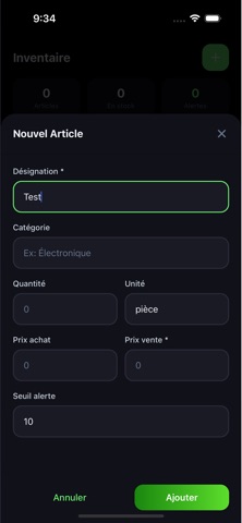 TinyGest : Gestion & Factures Screenshot 4 of 10
