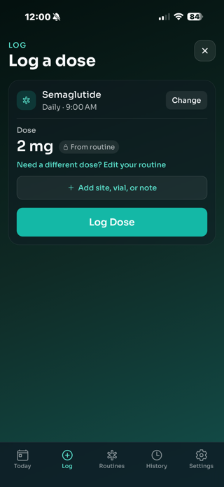 Pepy: Peptide Tracker Screenshot 4 of 4