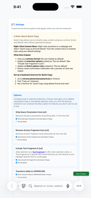 Copy as... Screenshot 2 of 2