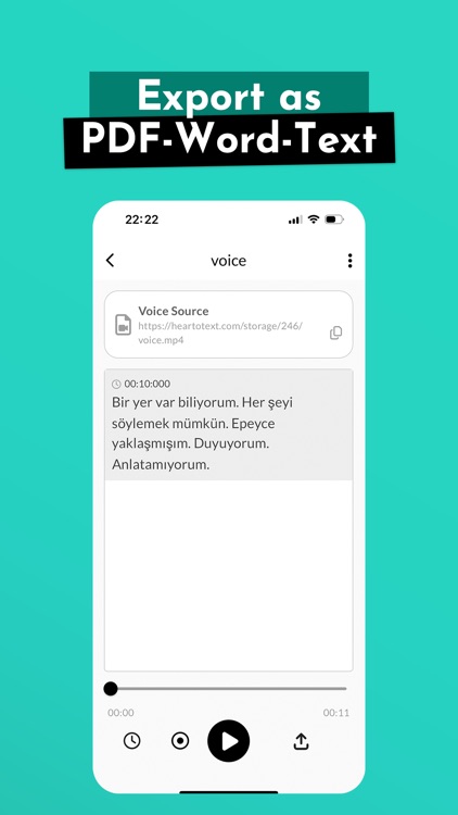 heartotext: Speech To Text