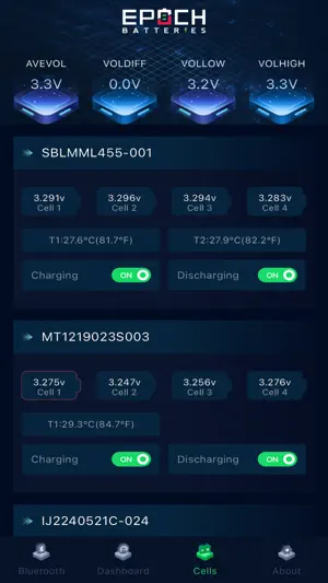Epoch Li-ion screenshot 3
