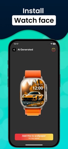 Watch Faces Gallery : Ai Face iPhone screenshot