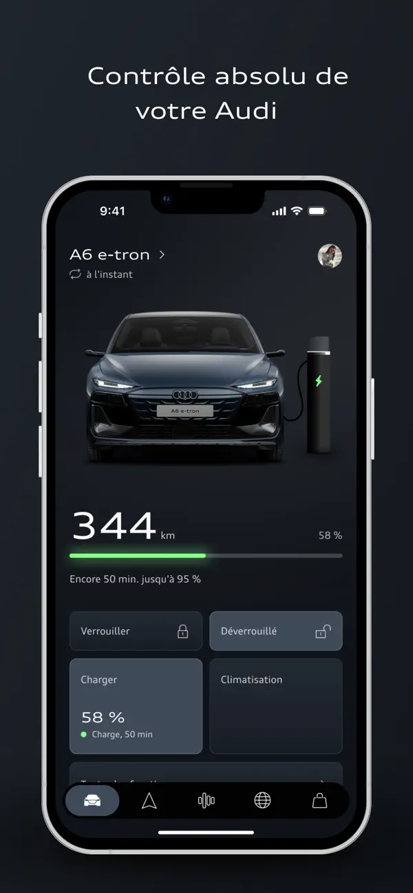 Screenshot #1 pour myAudi