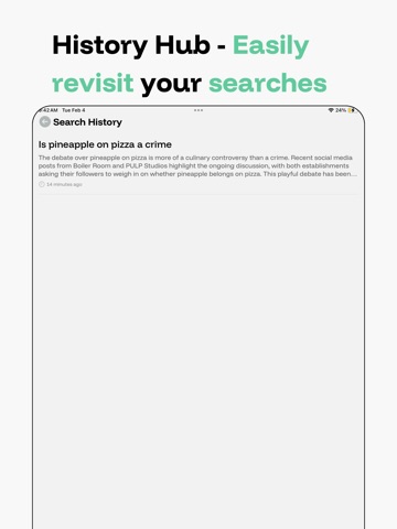 Verifi - Fact checker iPad screenshot
