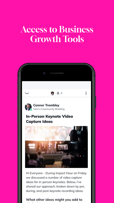ImpactEleven Community Screenshot