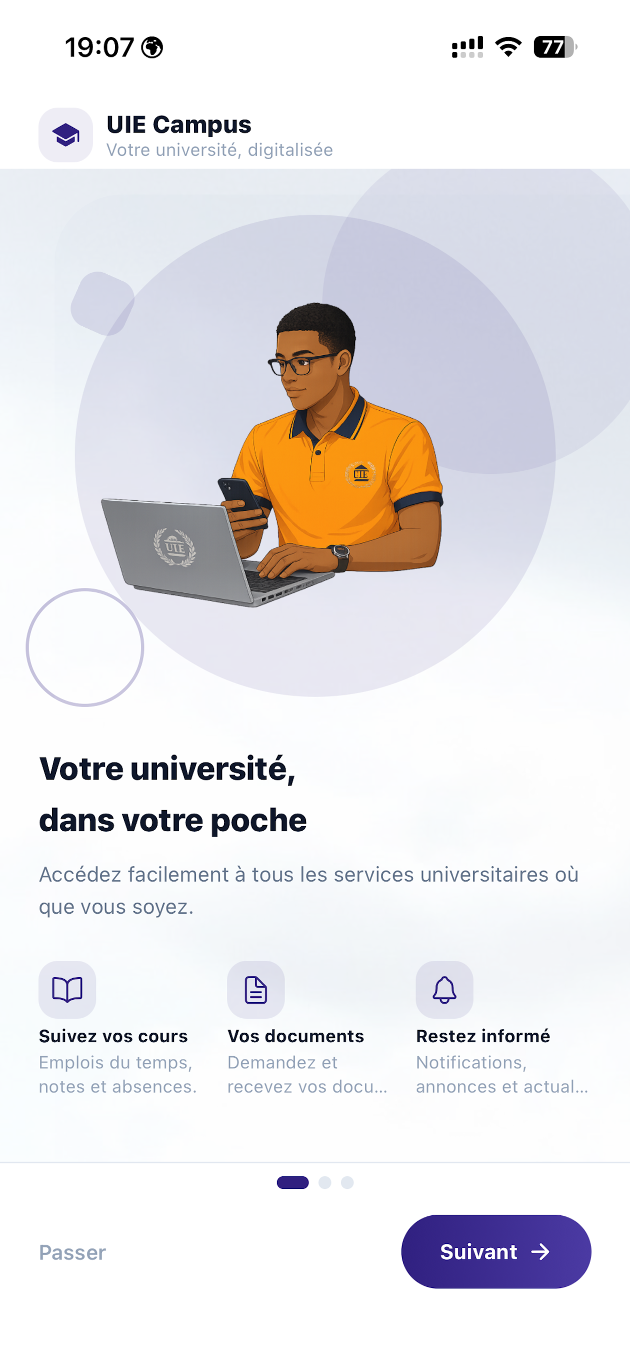 Campus UIE screenshot 3