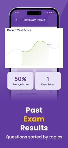 NCE Practice Test screenshot