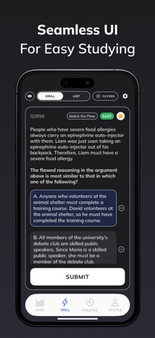 BulletPrep: LSAT® Screenshot 2 of 5