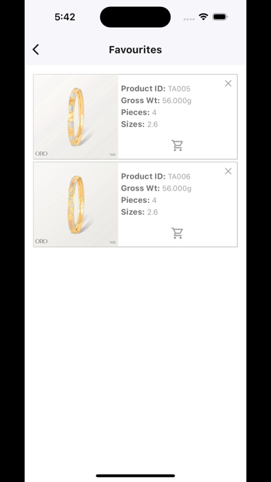 ORO Connect Screenshot