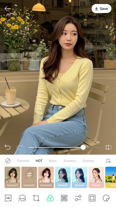 LINE Camera – 写真編集＆フィルターのスクリーンショット