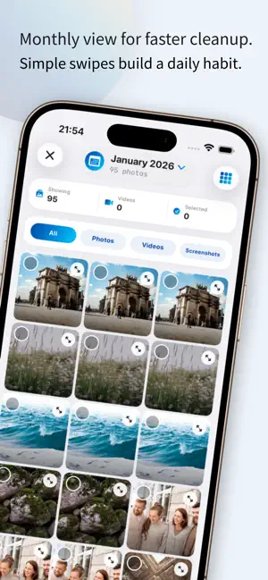 Sakusaku: Swipe Photo Cleaner screenshot 4