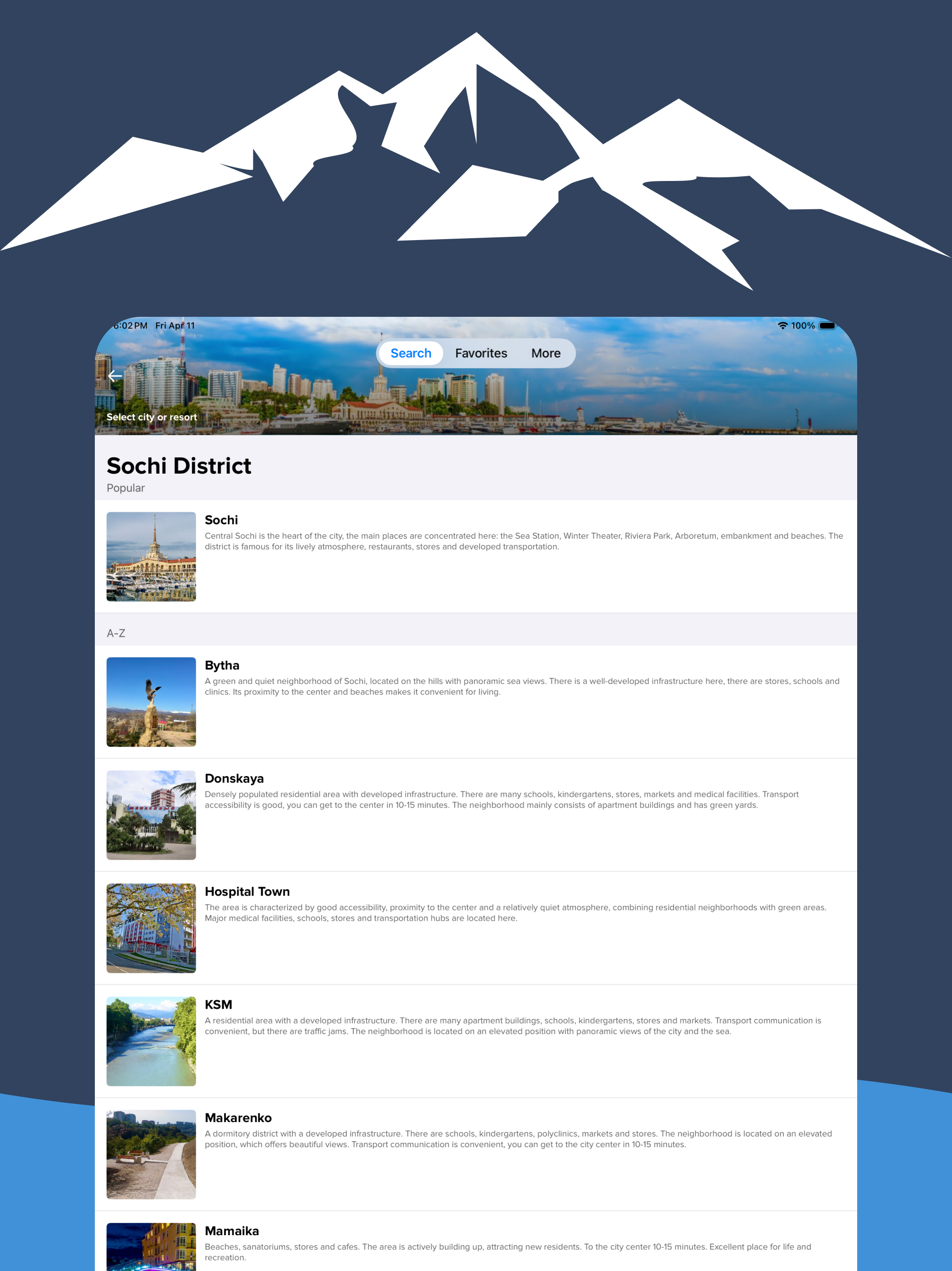 Sochi - Hotels & Apartments