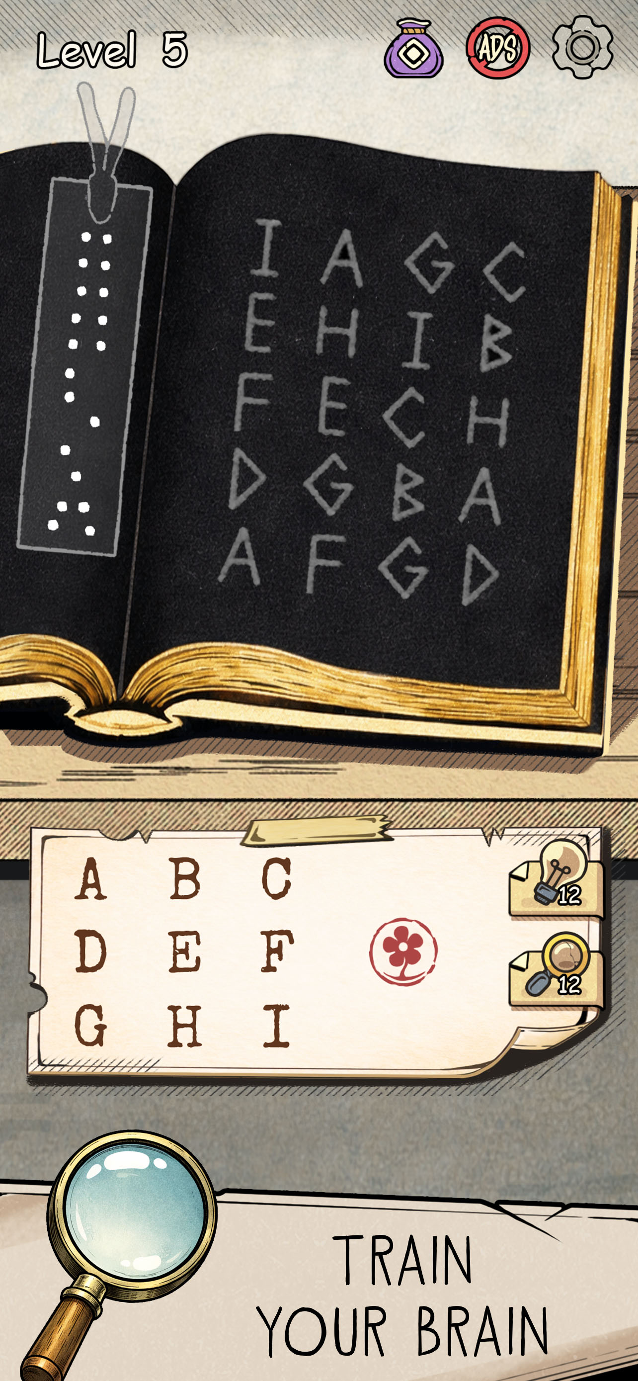 Flower Forest - Word Puzzle