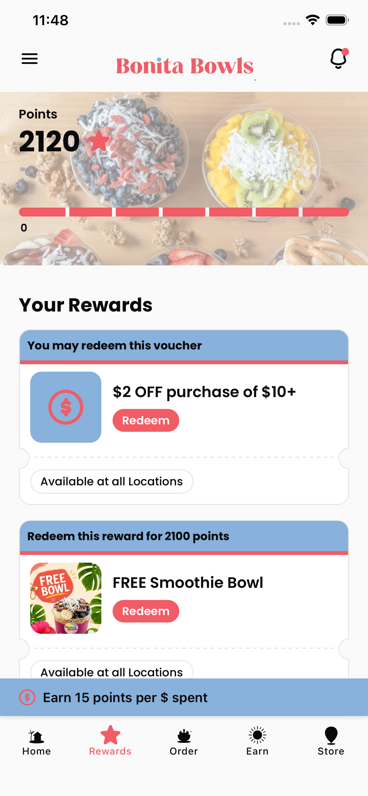 Bonita Bowls screenshot 4