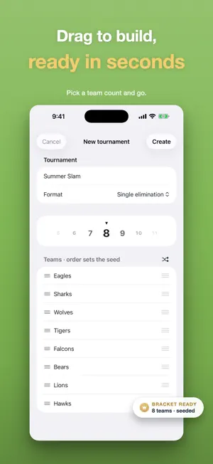 Bracket Maker – Tournaments screenshot 2