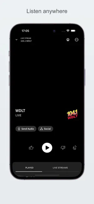 104.1 WDLT screenshot 2