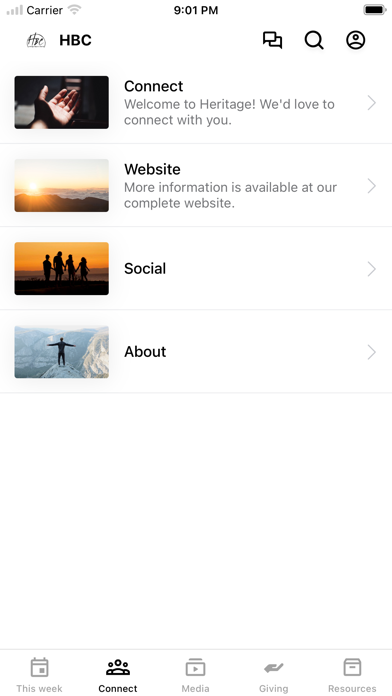 Screenshot #2 pour Heritage Baptist Church - AR