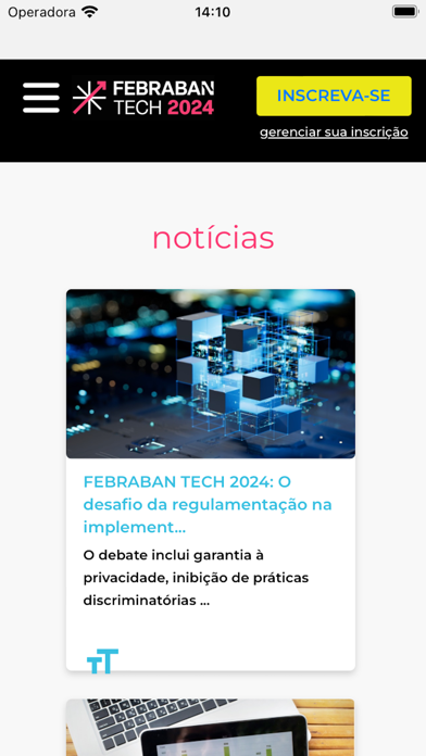 Febraban Tech Screenshot