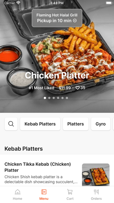 Flaming Hot Halal Grill Screenshot