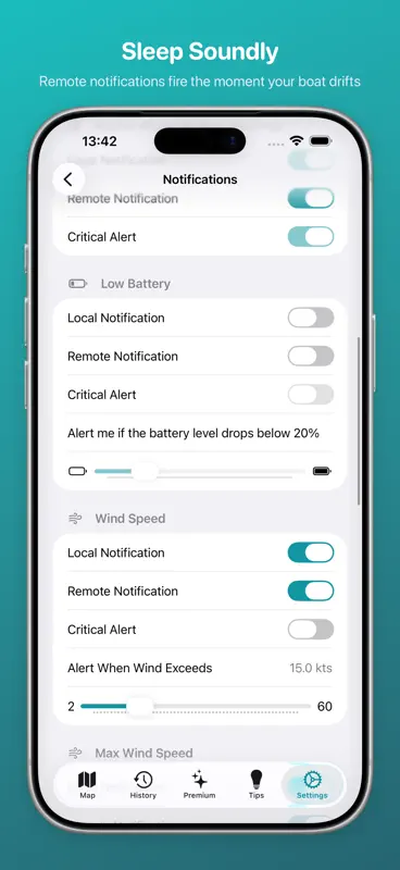 Alarma de Ancla Remota: Hooked screenshot 3 of 5
