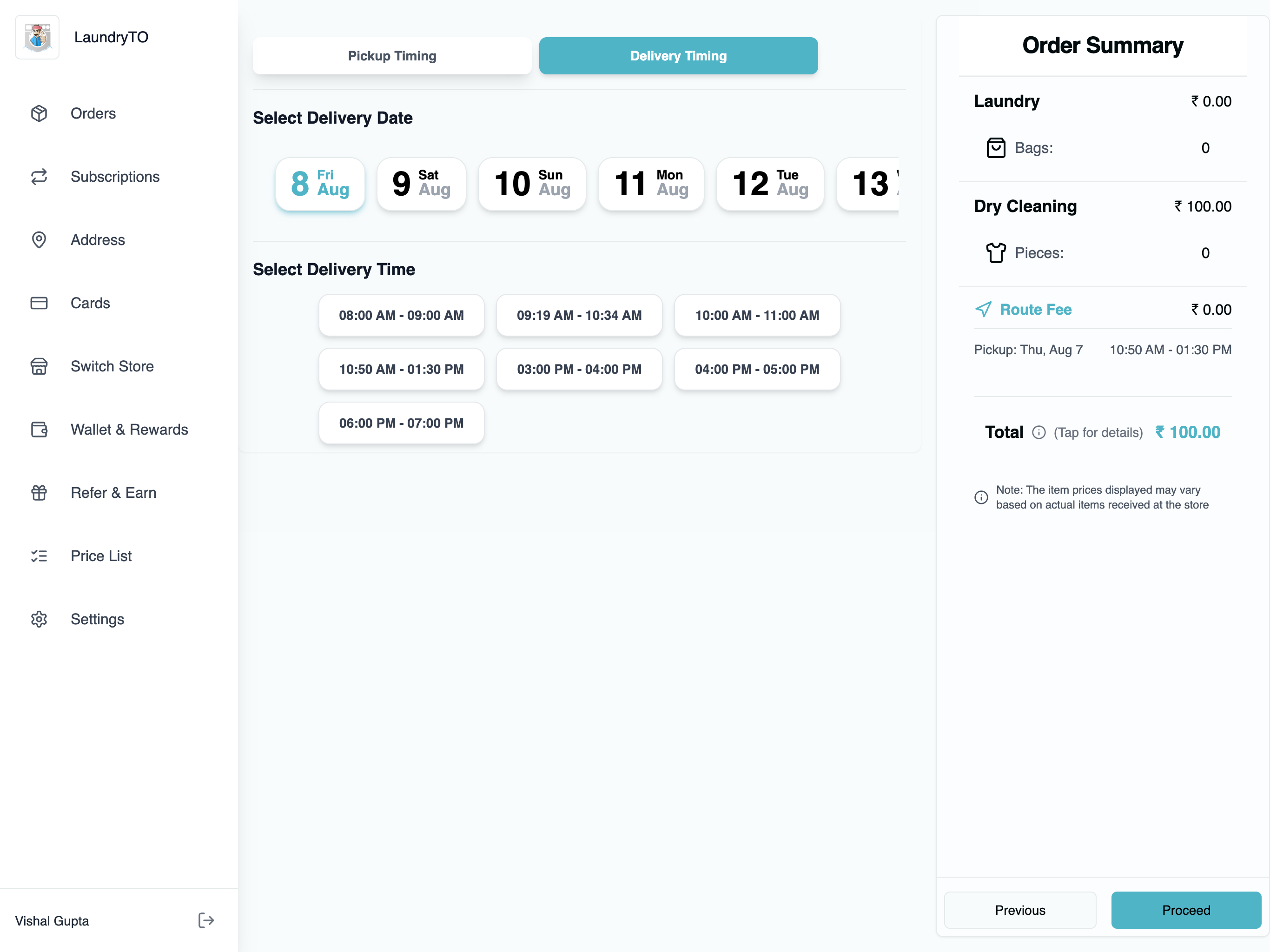 LaundryTO Dryclean | Washing screenshot 12