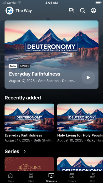 The Way SGF iPhone screenshot 2 - Education app