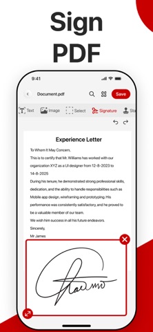 PDF Editor: Fill, Sign, Secure iPhone screenshot