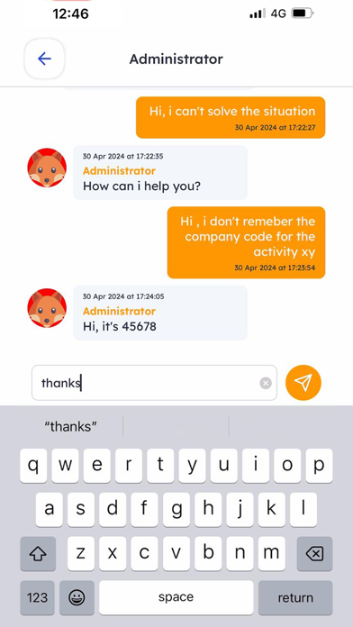 XCALLY Mobile Screenshot