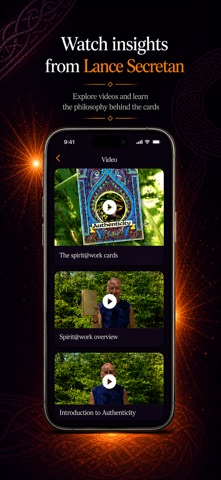Spirit@Work Cards iPhone screenshot
