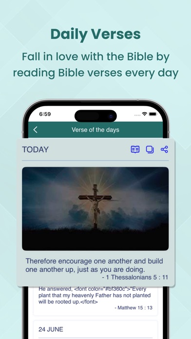 The Living Bible Screenshot