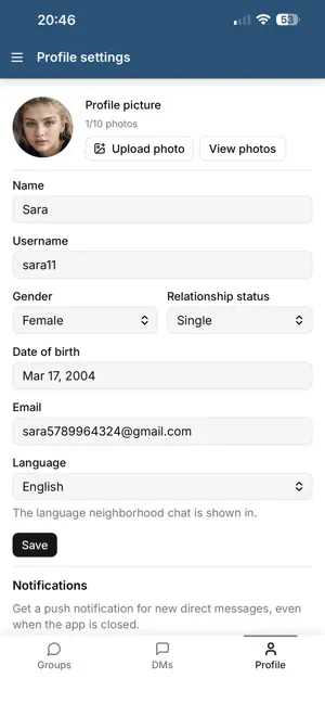 Koocheh - Neighborhood Chat screenshot 4
